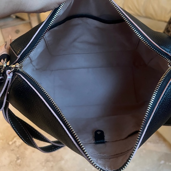 Kate Spade Black Shoulder Bag with Pink Accents - Picture 6 of 12